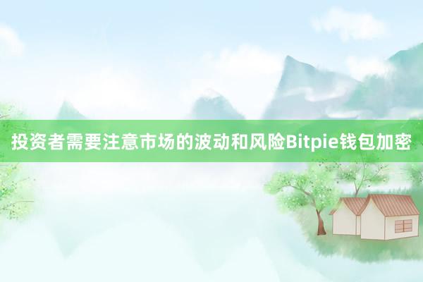 投资者需要注意市场的波动和风险Bitpie钱包加密